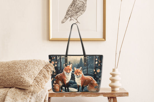 Under Fox Moon Shoulder Bag