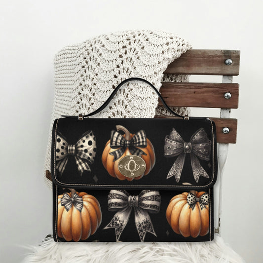 Coquette Pumpkin Satchel Bag