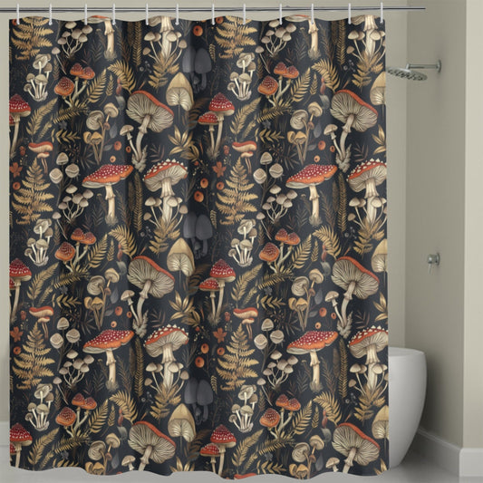 Mushrooms Shower Curtain