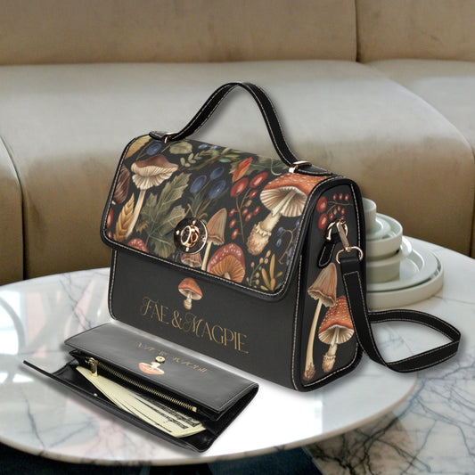 Forest Signature Satchel Bag