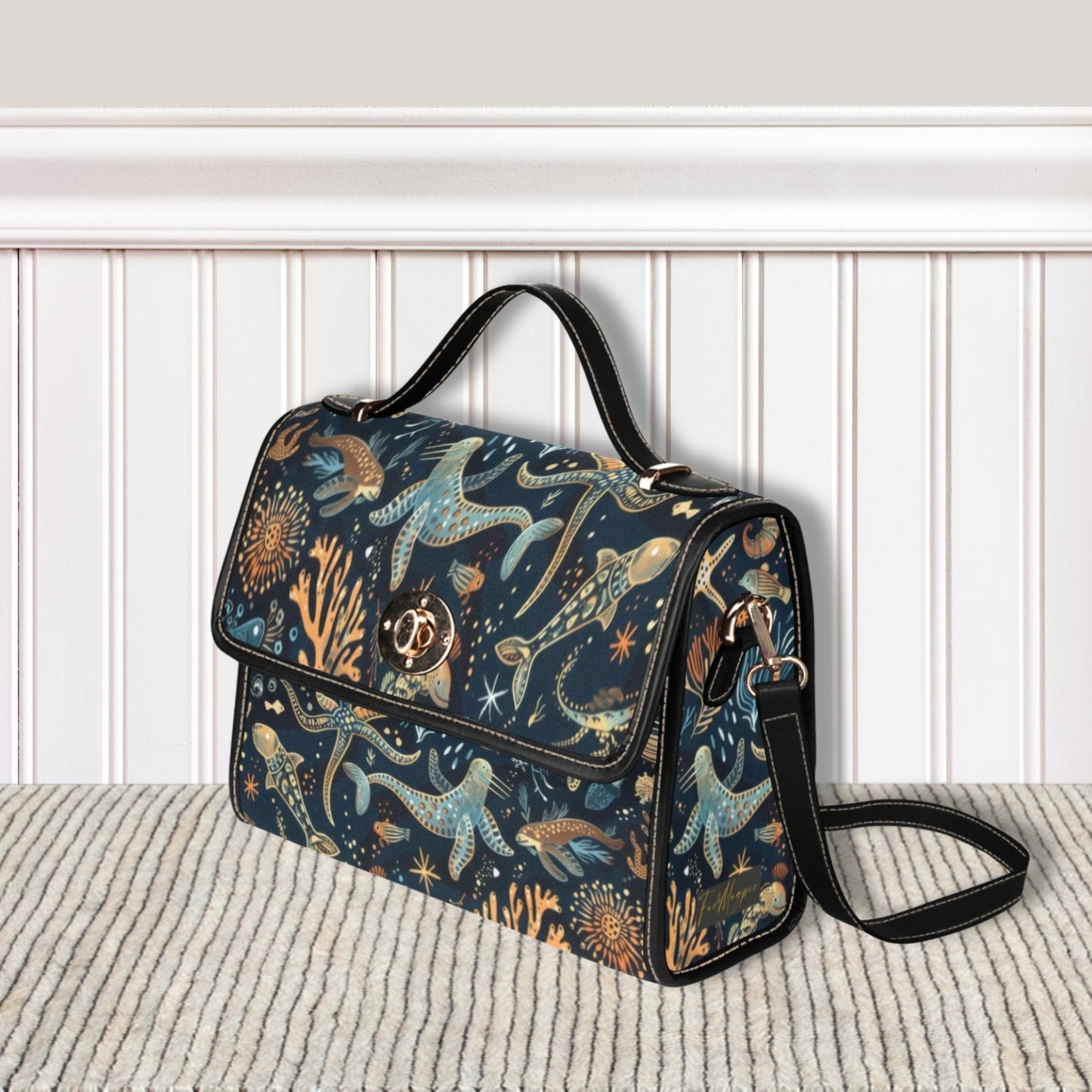 Beneath The Sea Satchel Bag