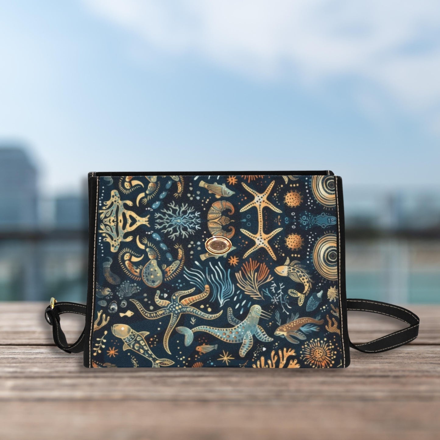 Beneath The Sea Satchel Bag