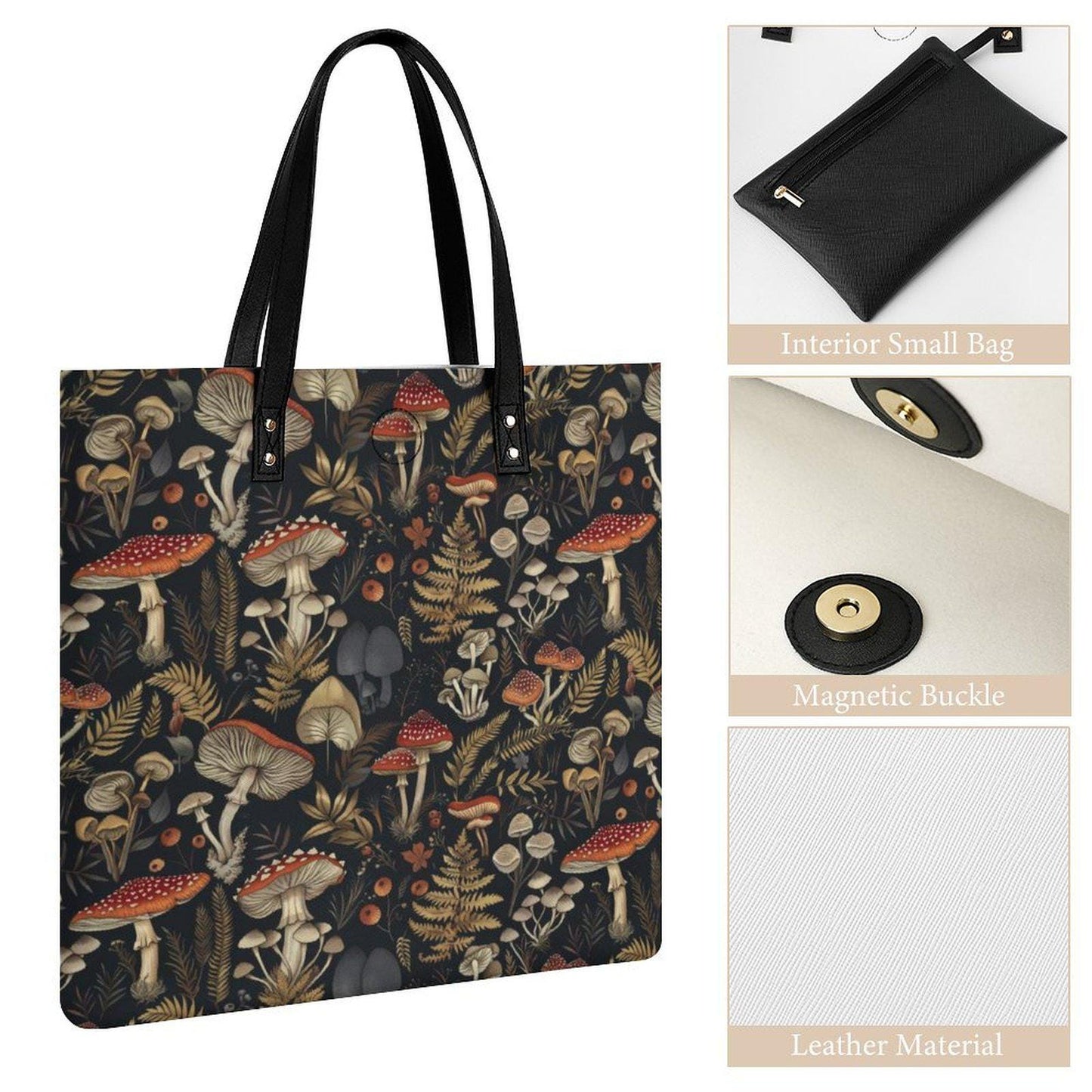 Mushrooms Tote Bag