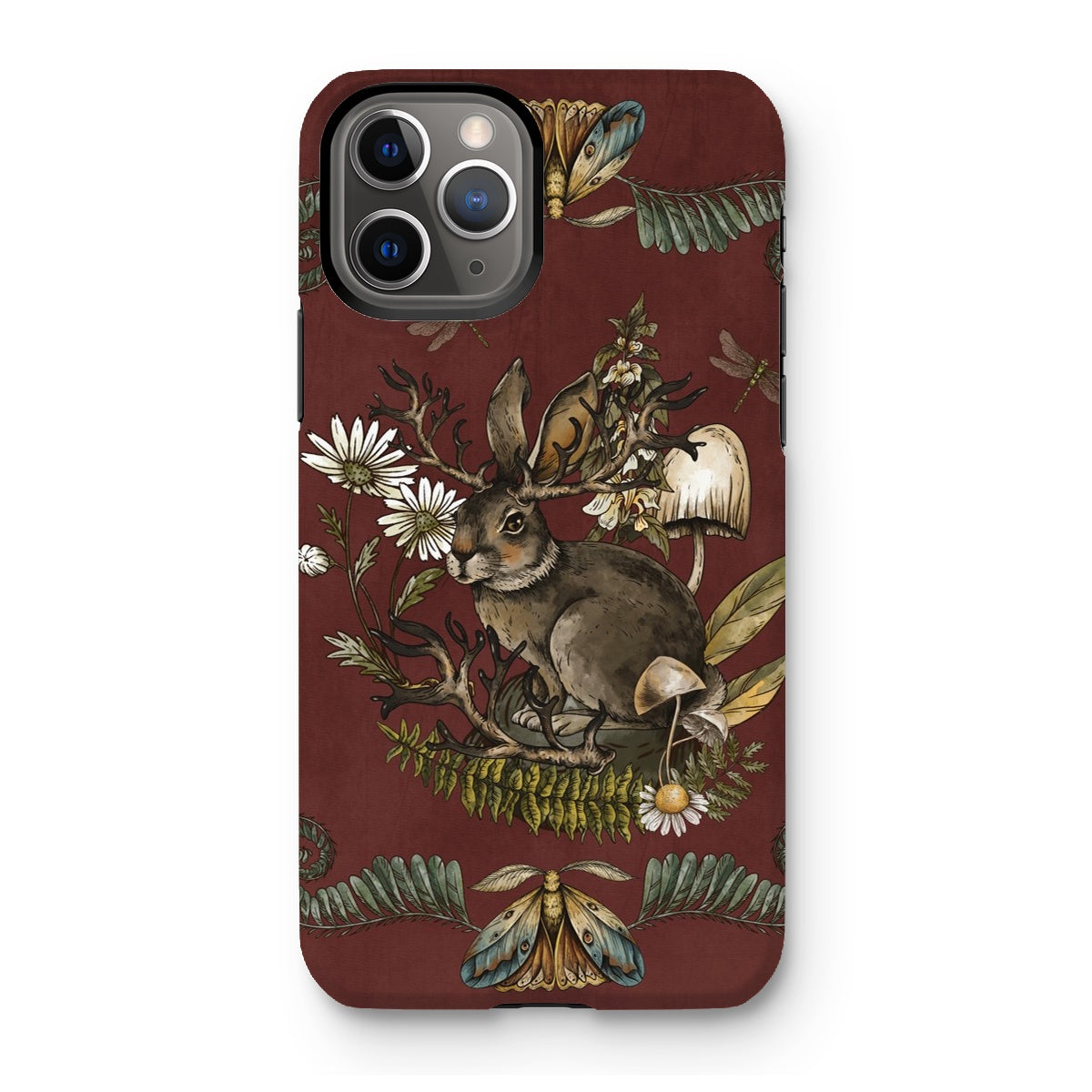 Dark Academia Rabbit Tough Phone Case