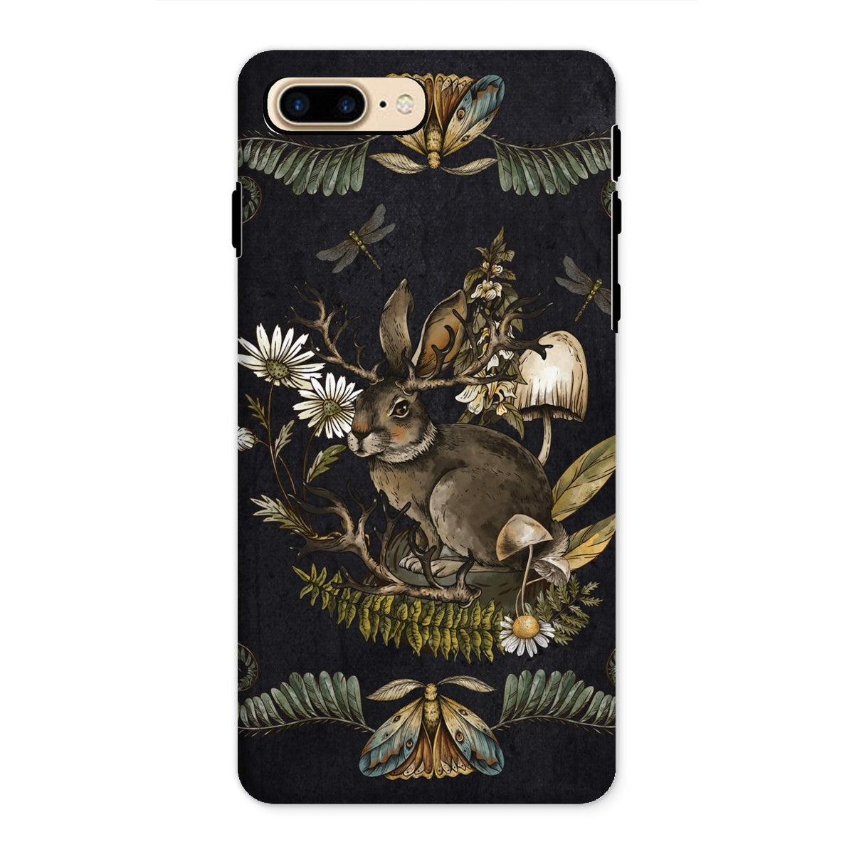 Dark Academia Rabbit Tough Phone Case