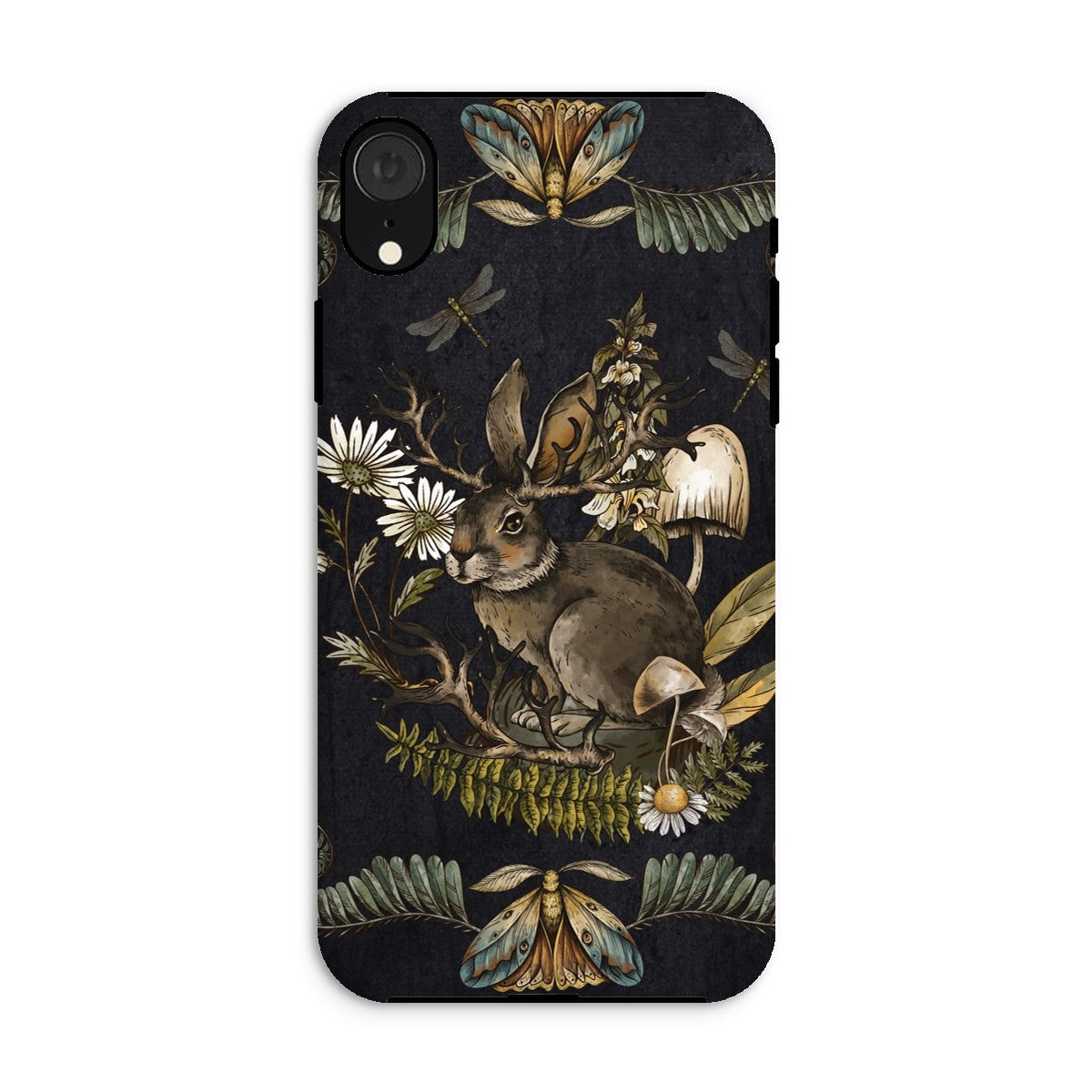 Dark Academia Rabbit Tough Phone Case