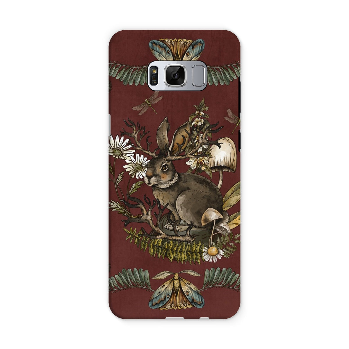 Dark Academia Rabbit Tough Phone Case