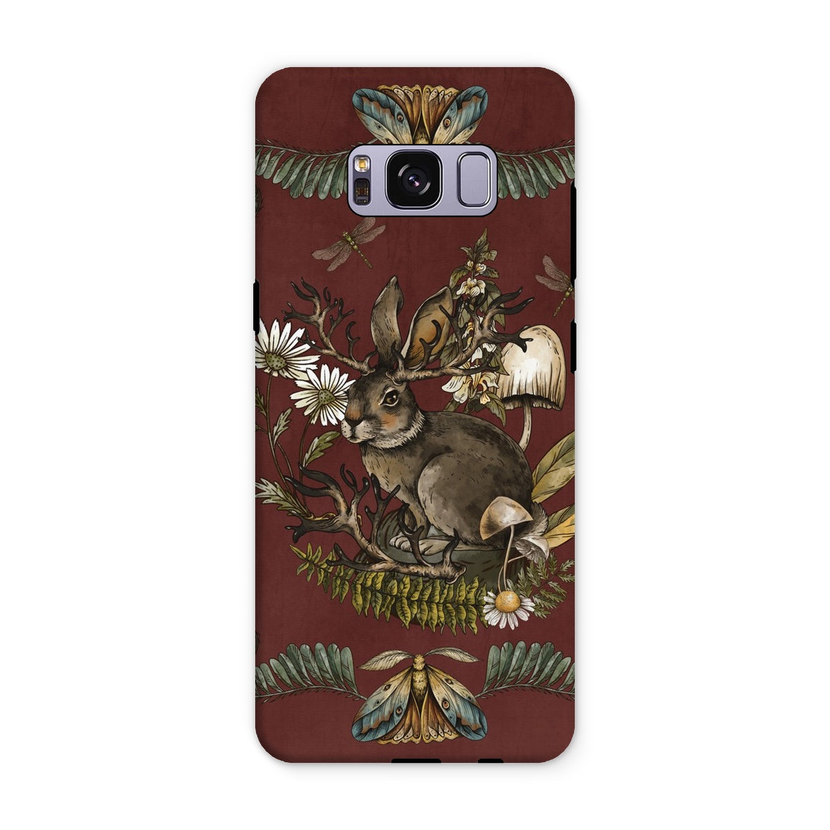 Dark Academia Rabbit Tough Phone Case