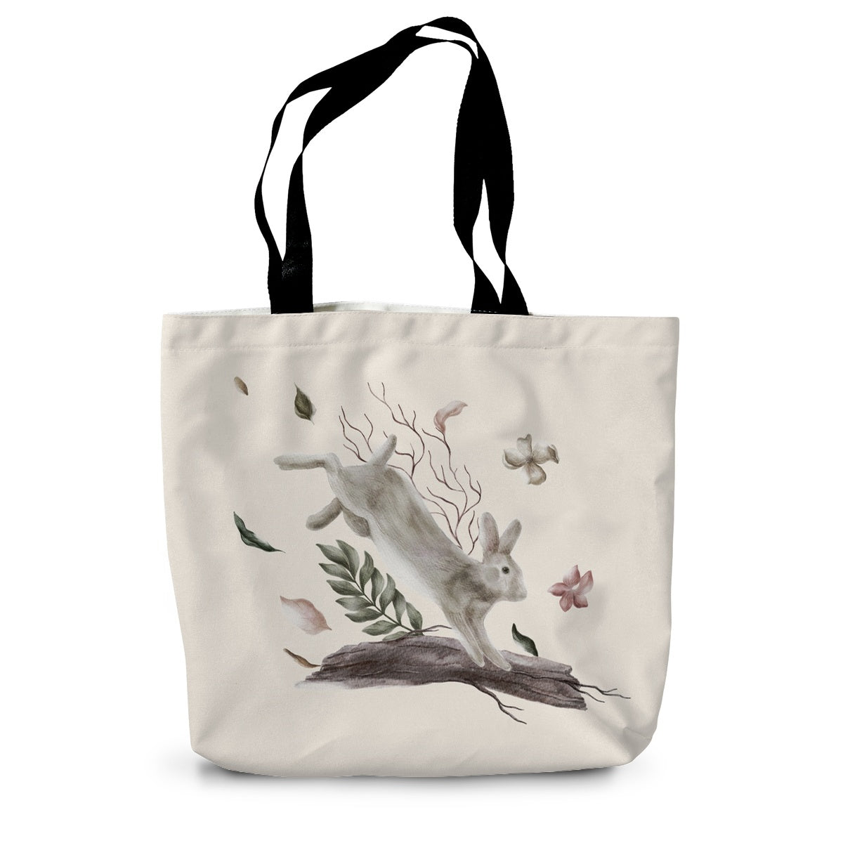 Woodland Rabbit Tote Bag