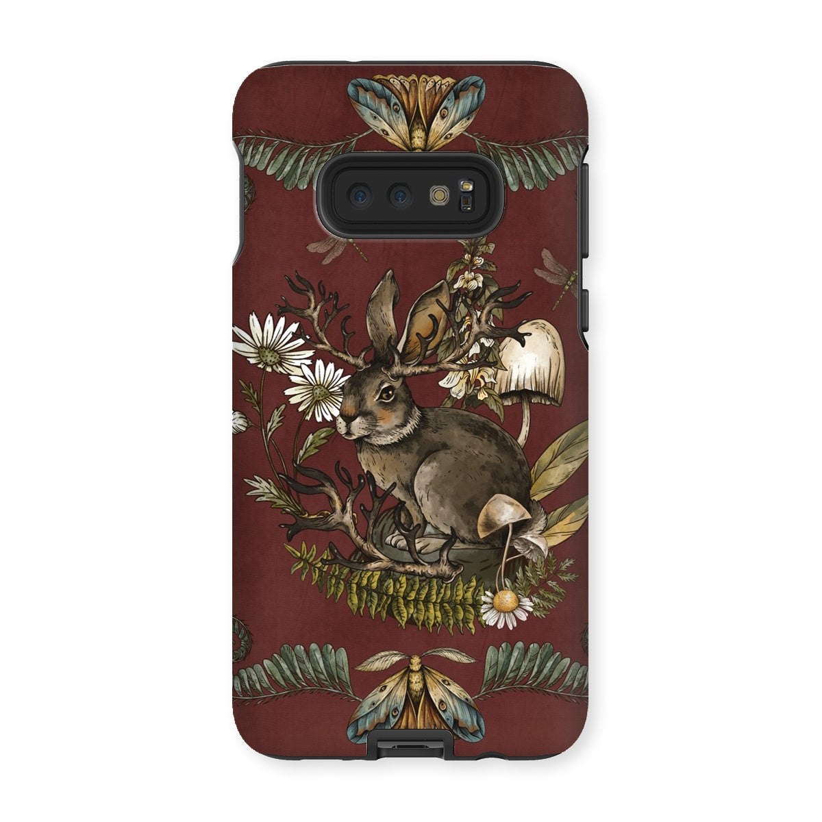 Dark Academia Rabbit Tough Phone Case