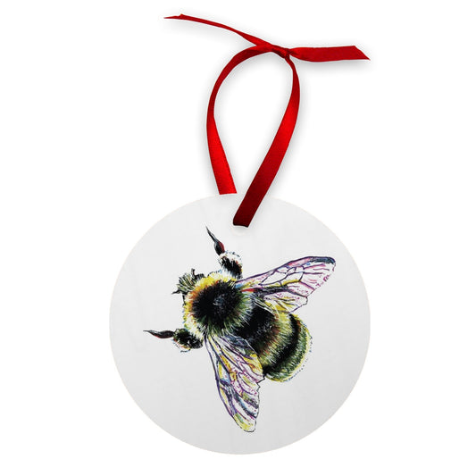 Bee Wood Ornament