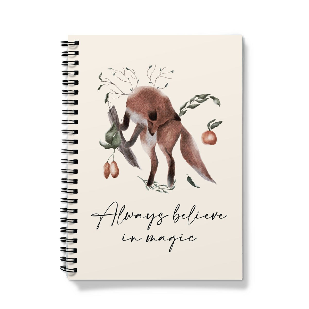 Woodland Fox Notebook