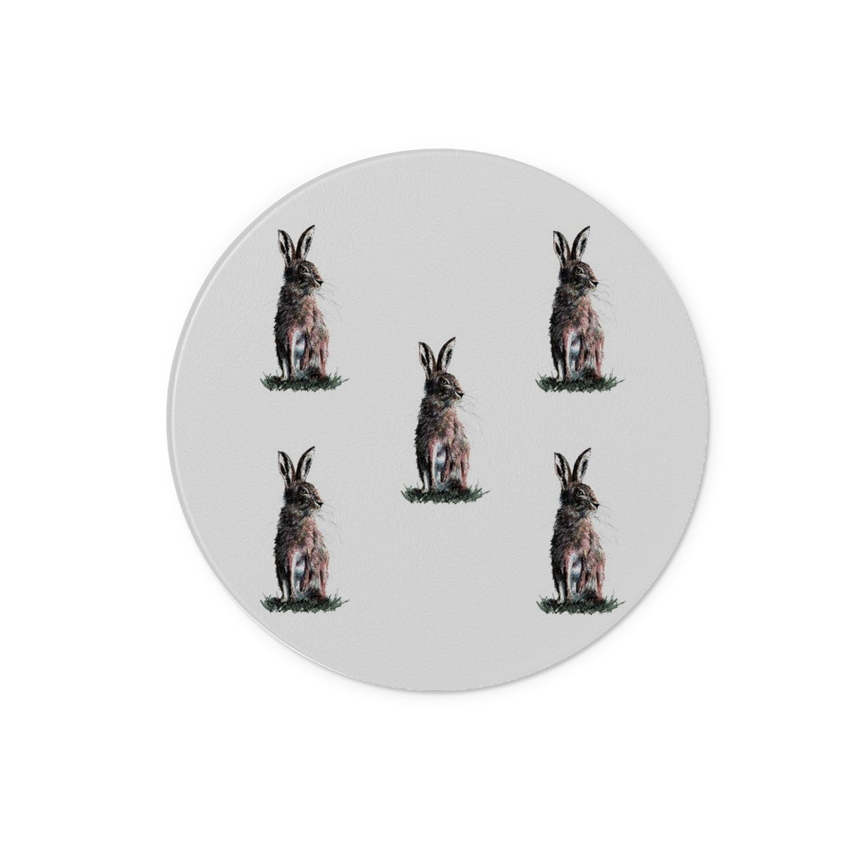 Rustic Hare Chopping Board