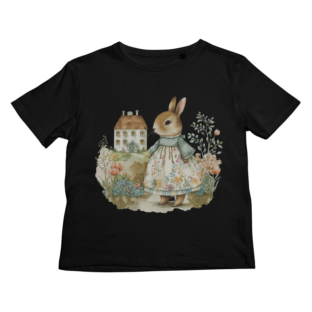 Vintage Bunny Kids T-Shirt