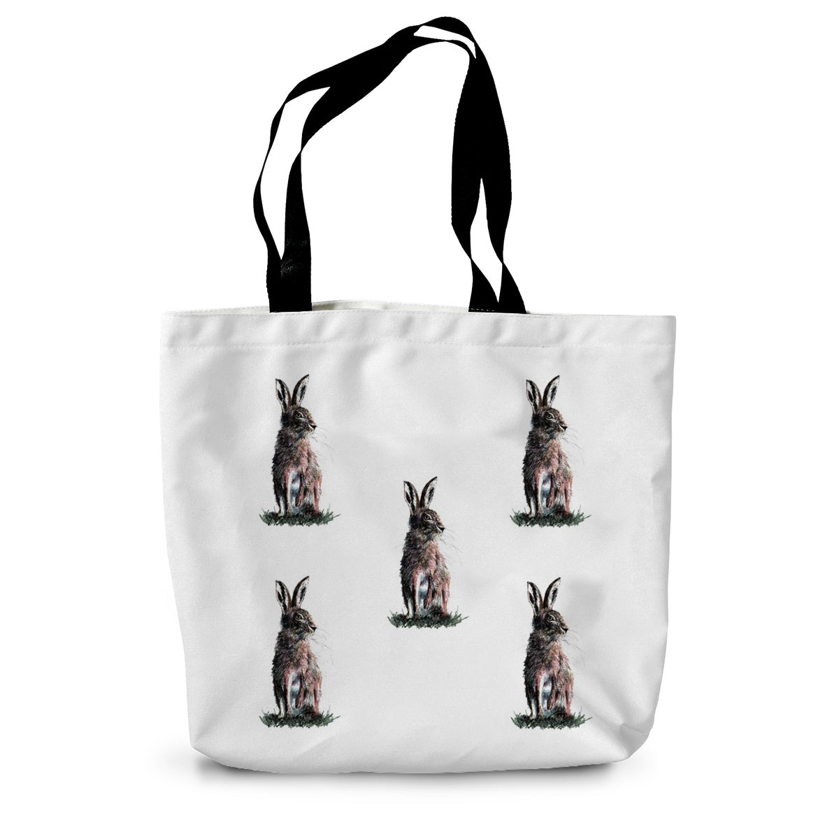 Rustic Hare Tote Bag