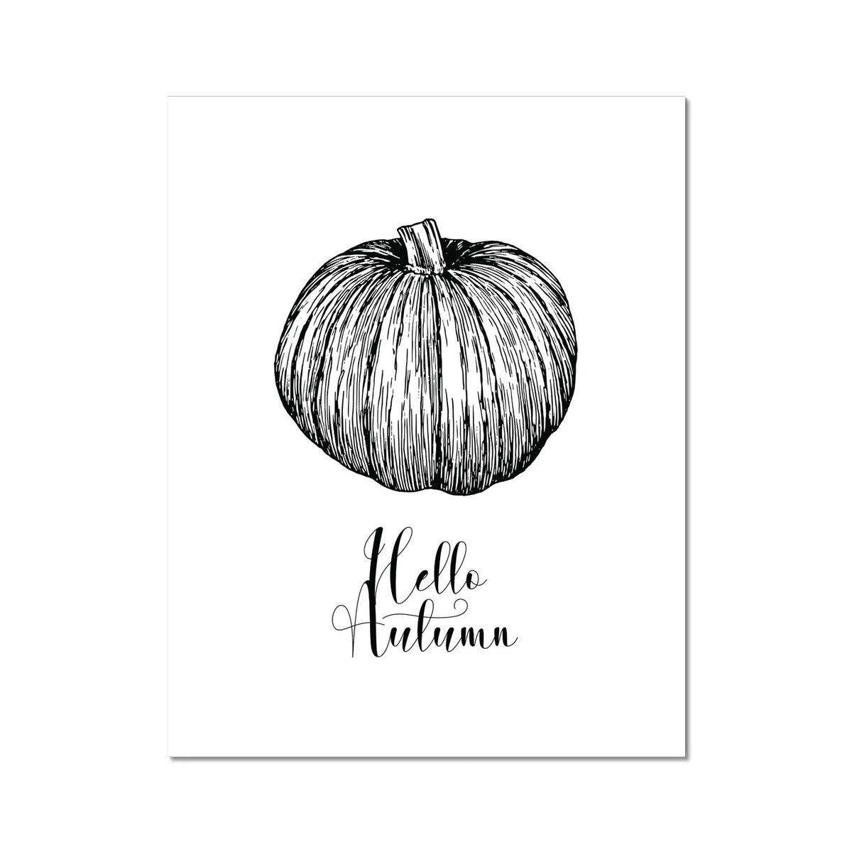 Pumpkin Fine Art Print