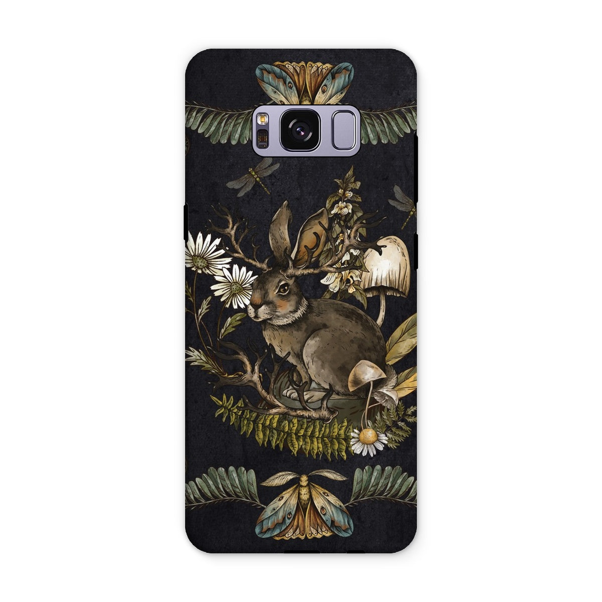 Dark Academia Rabbit Tough Phone Case