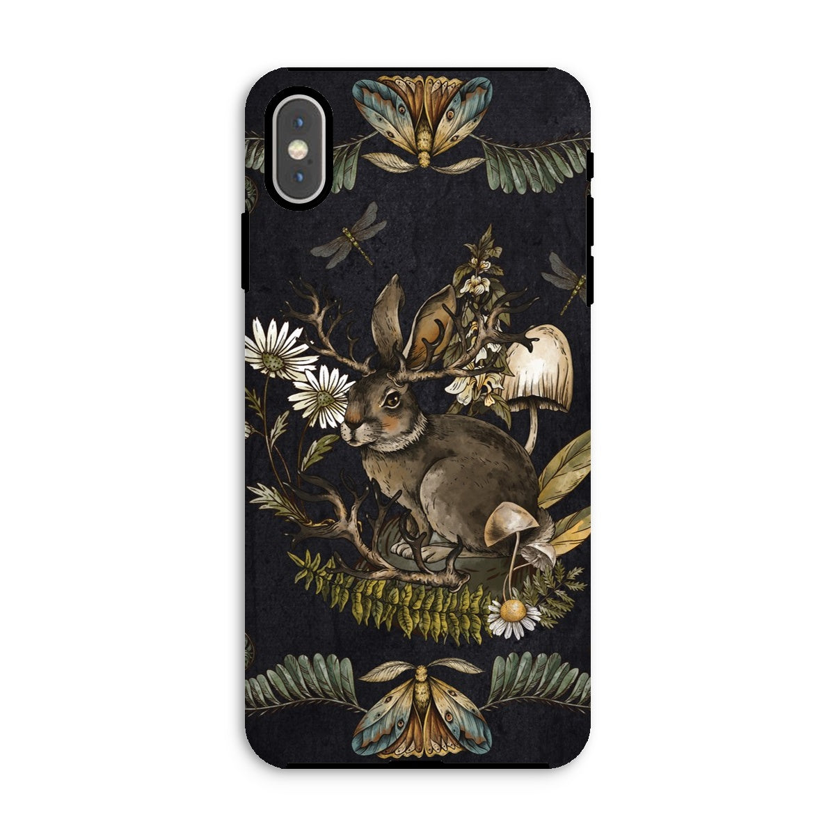 Dark Academia Rabbit Tough Phone Case