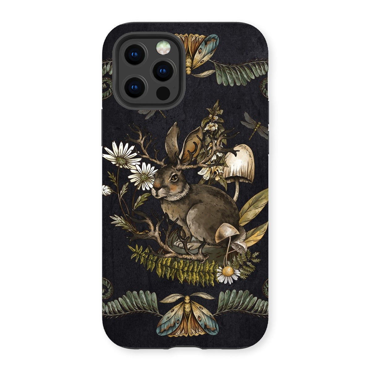 Dark Academia Rabbit Tough Phone Case