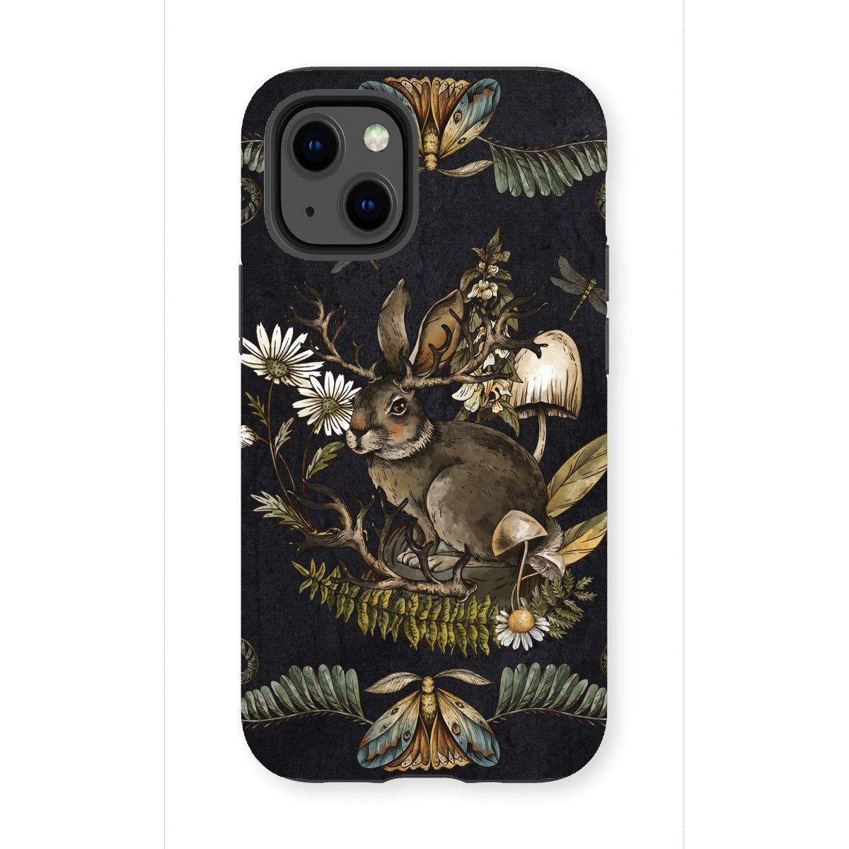 Dark Academia Rabbit Tough Phone Case