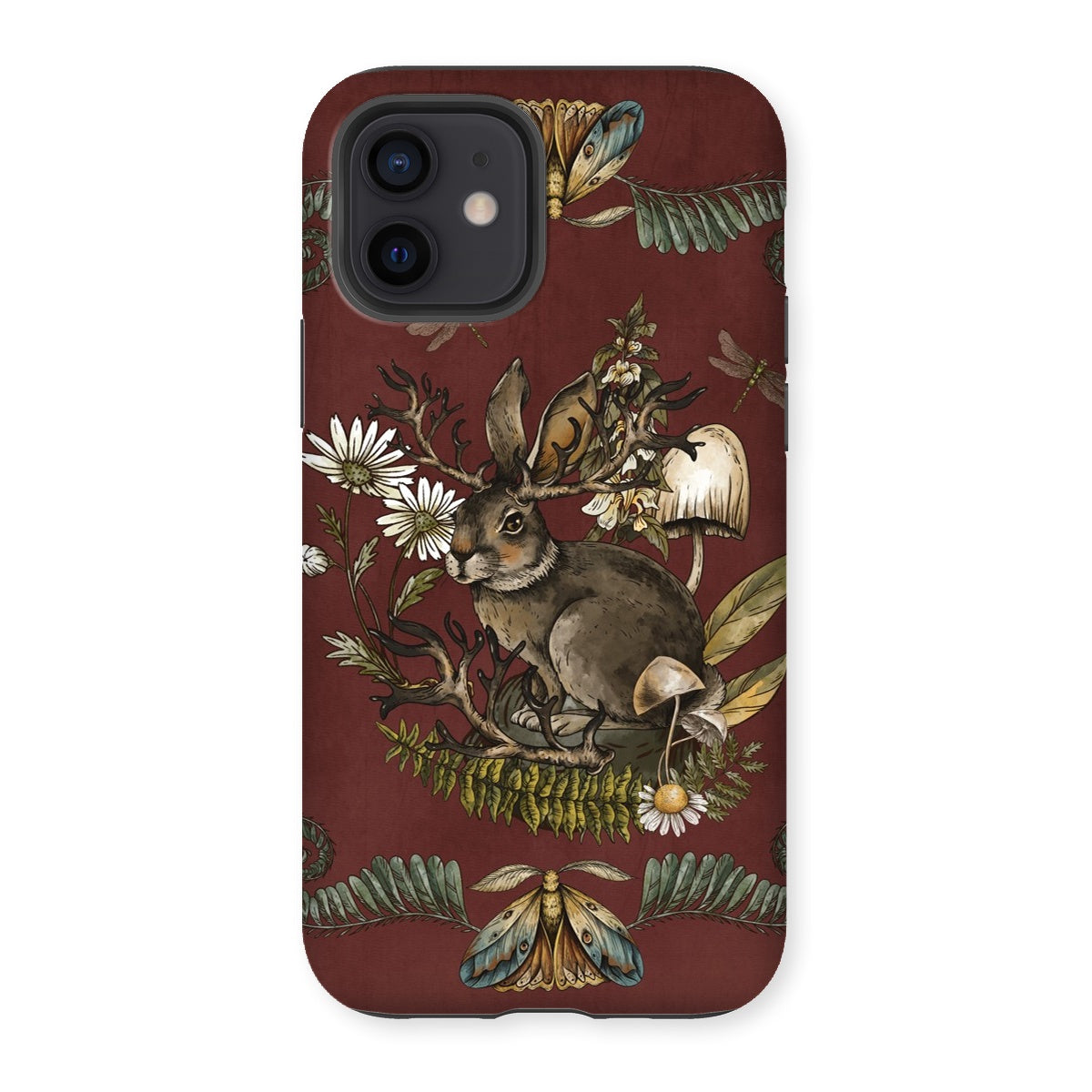 Dark Academia Rabbit Tough Phone Case