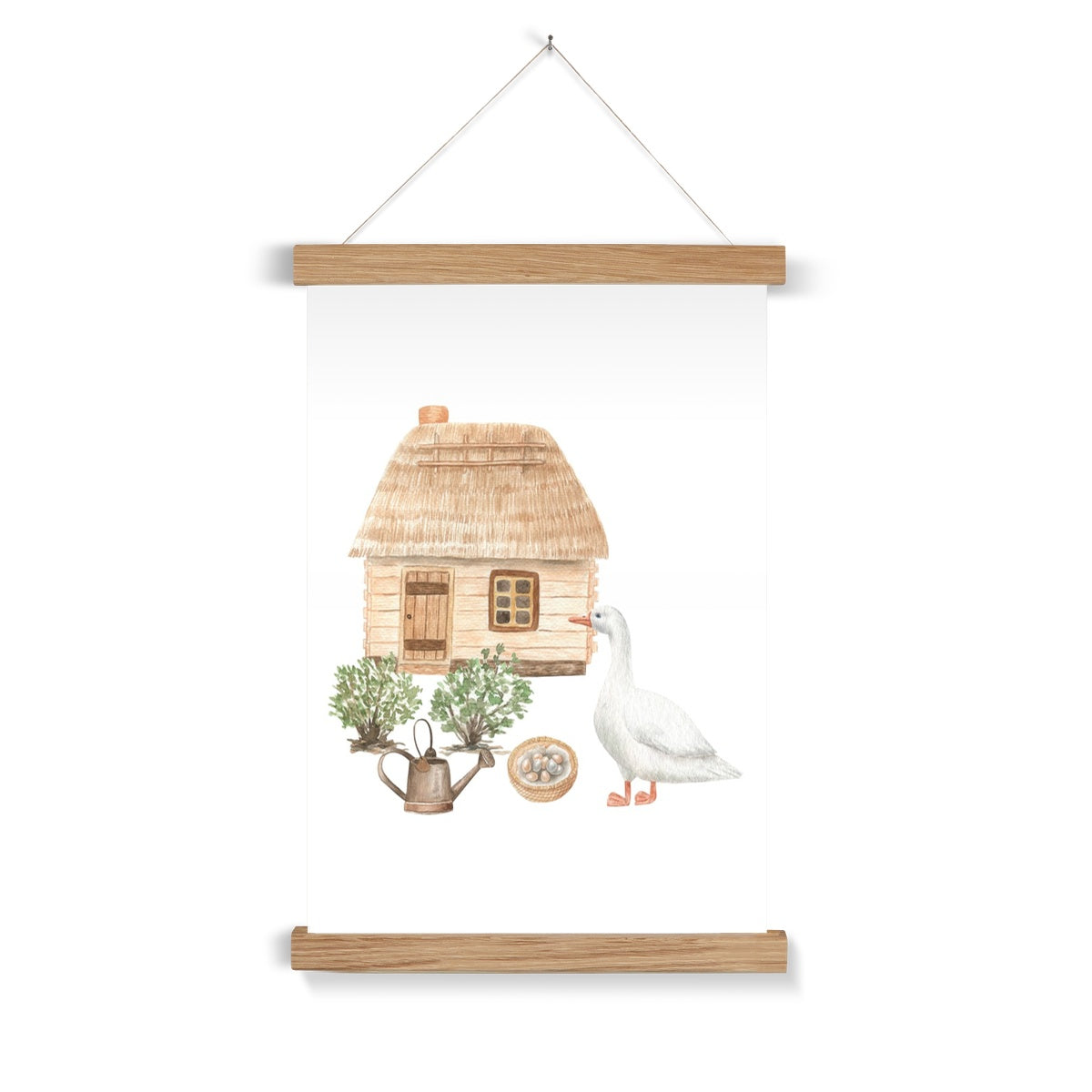 Country Life Hanging Print