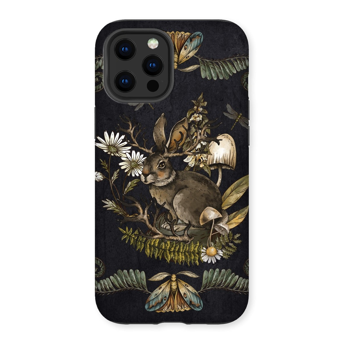 Dark Academia Rabbit Tough Phone Case