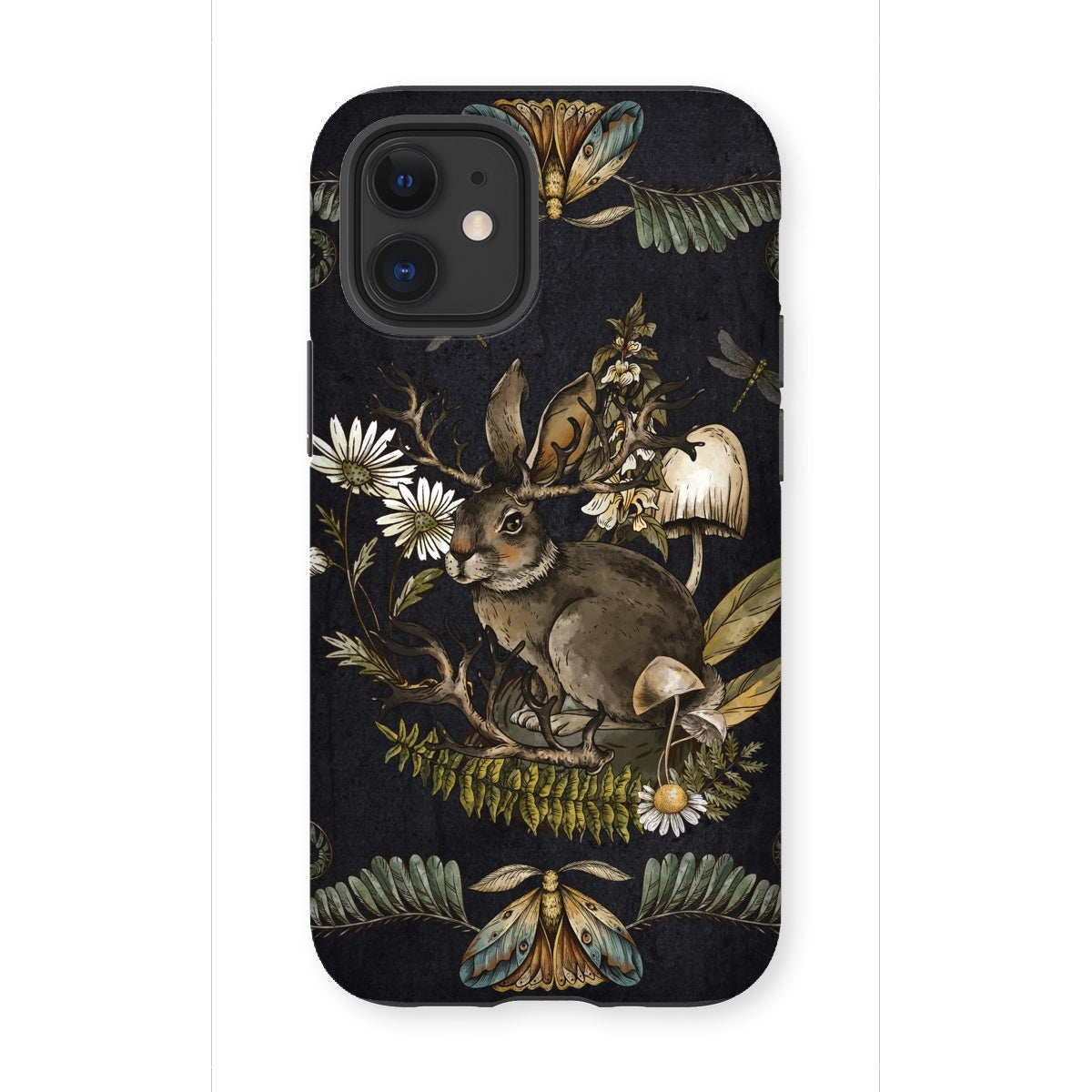 Dark Academia Rabbit Tough Phone Case