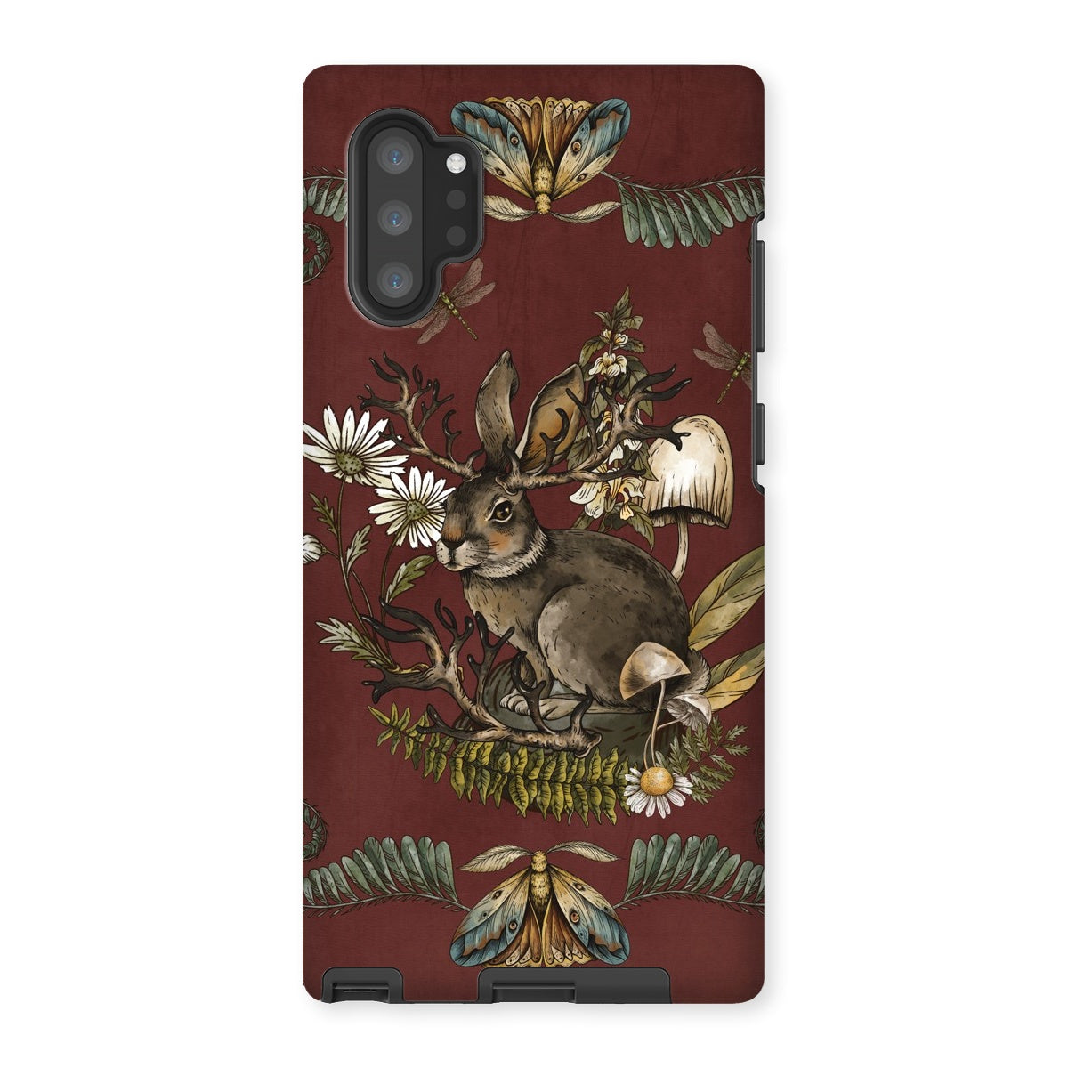 Dark Academia Rabbit Tough Phone Case