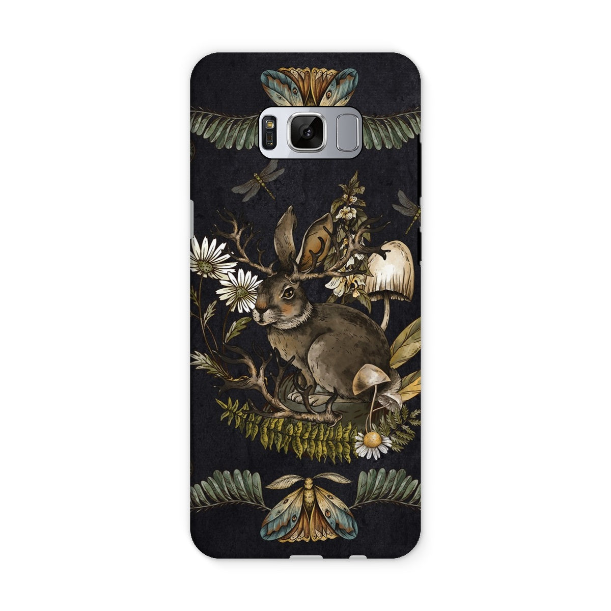 Dark Academia Rabbit Tough Phone Case