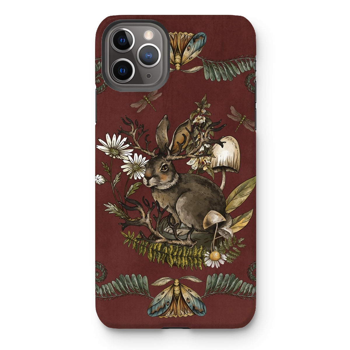 Dark Academia Rabbit Tough Phone Case