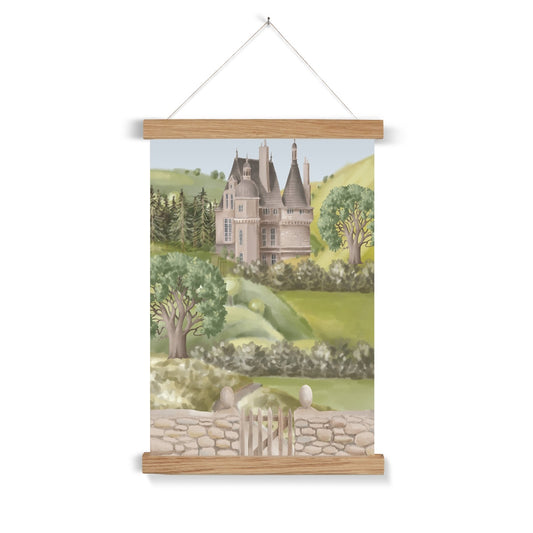 Fairytale Castle Hanging Print