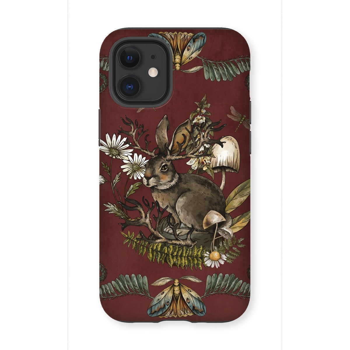 Dark Academia Rabbit Tough Phone Case