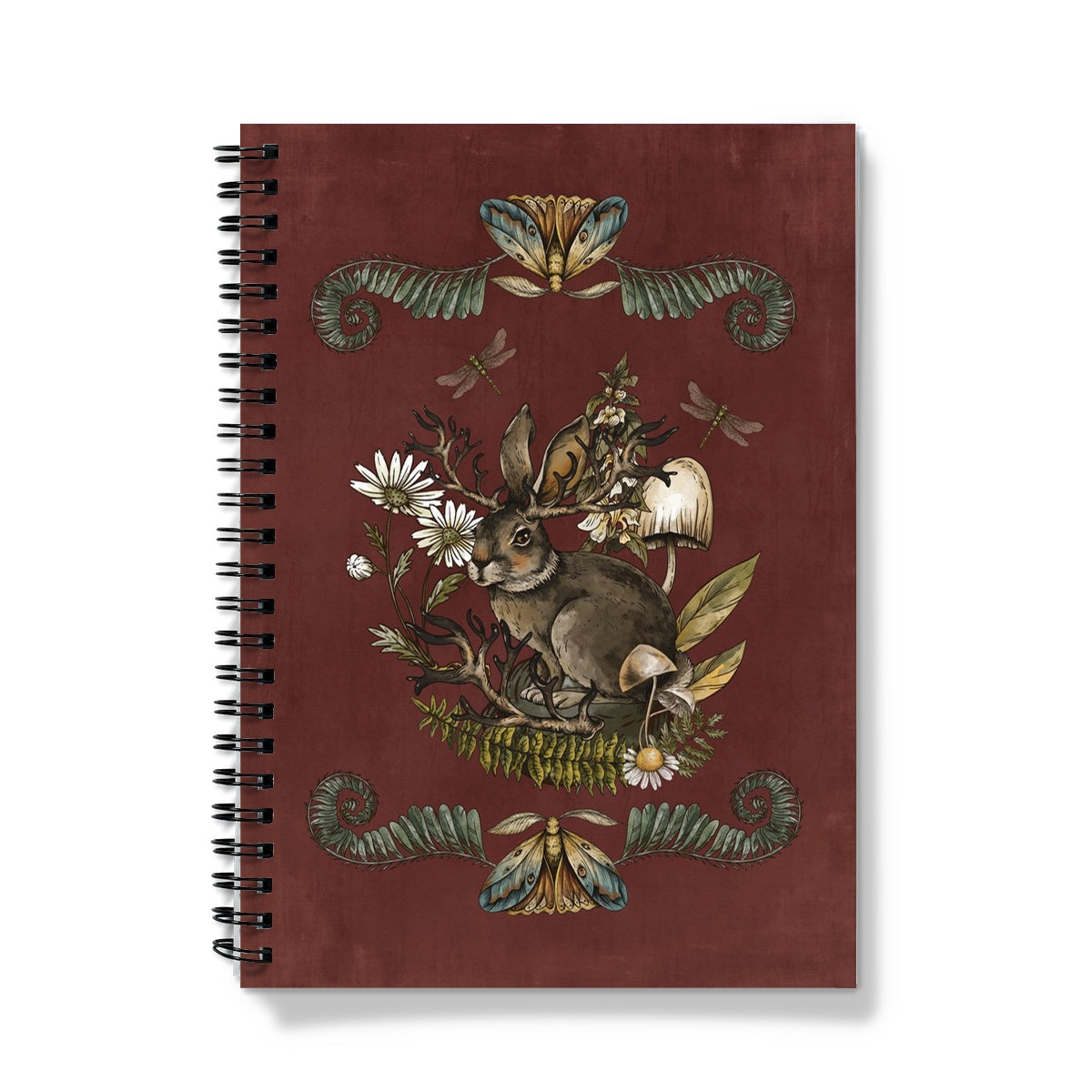 Dark Academia Rabbit Notebook