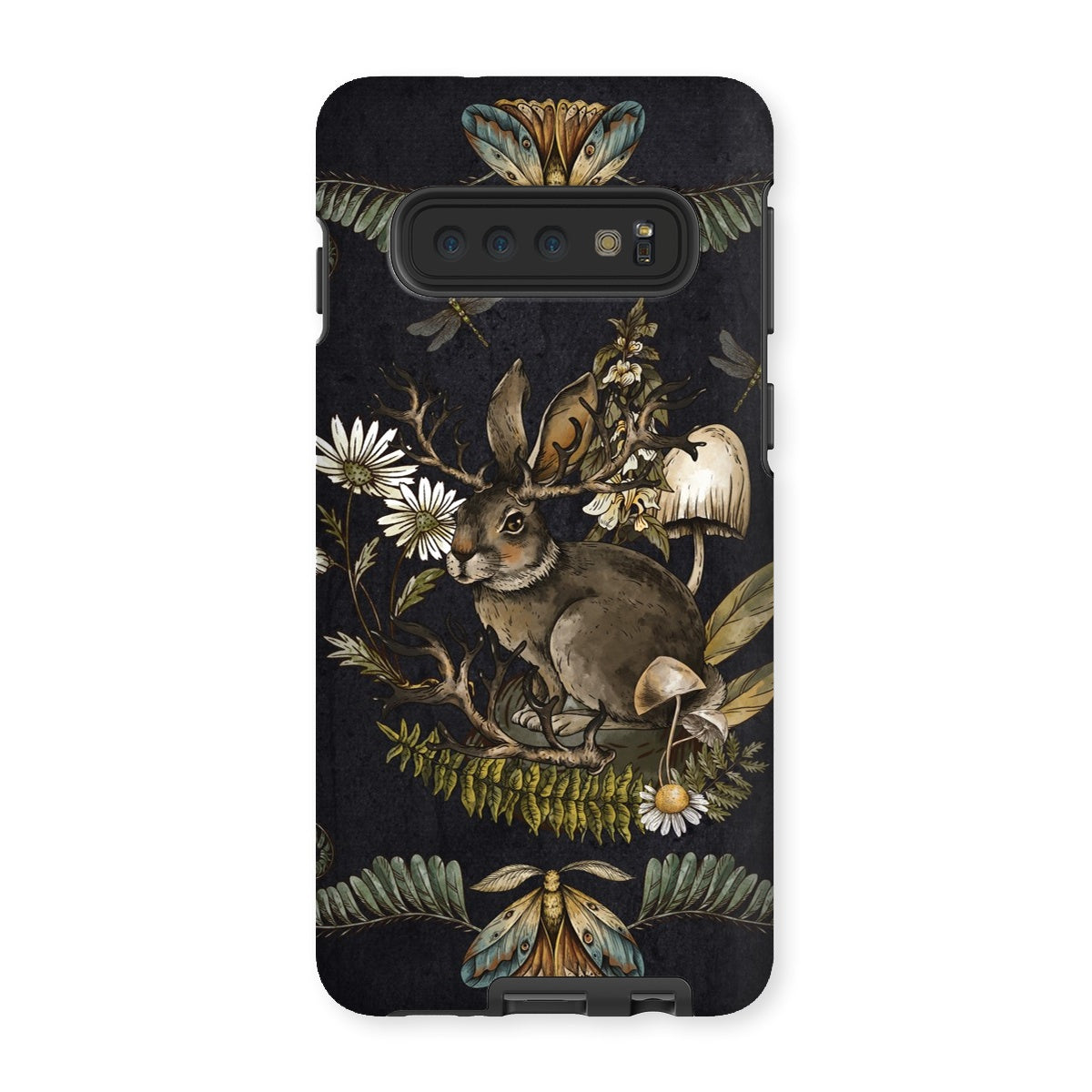 Dark Academia Rabbit Tough Phone Case