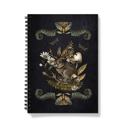 Dark Academia Rabbit Notebook