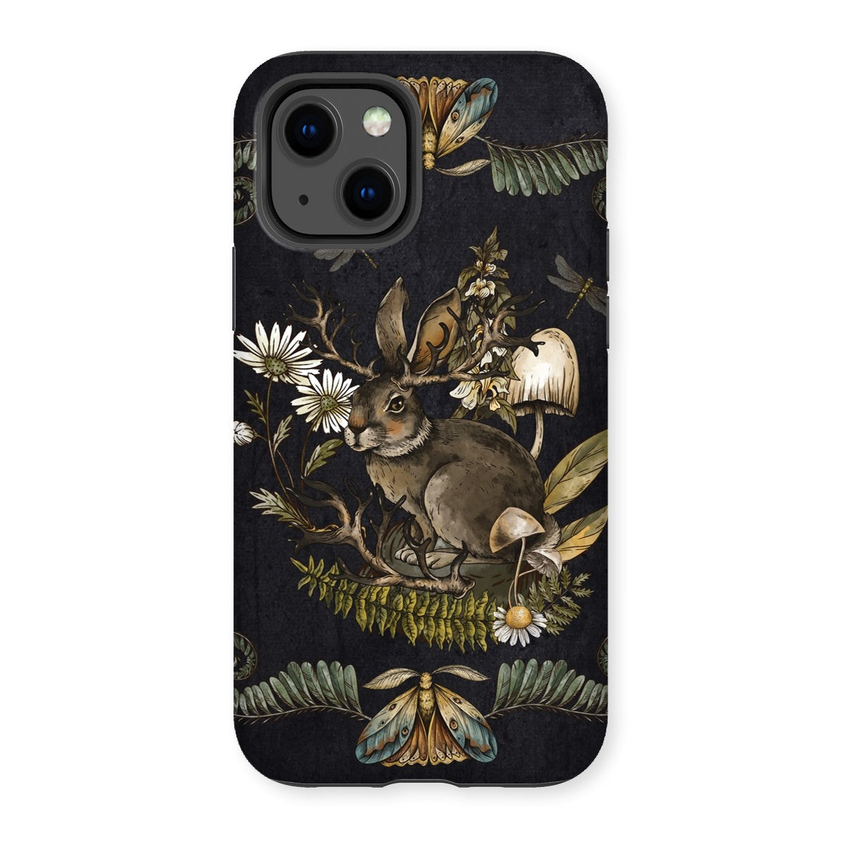 Dark Academia Rabbit Tough Phone Case