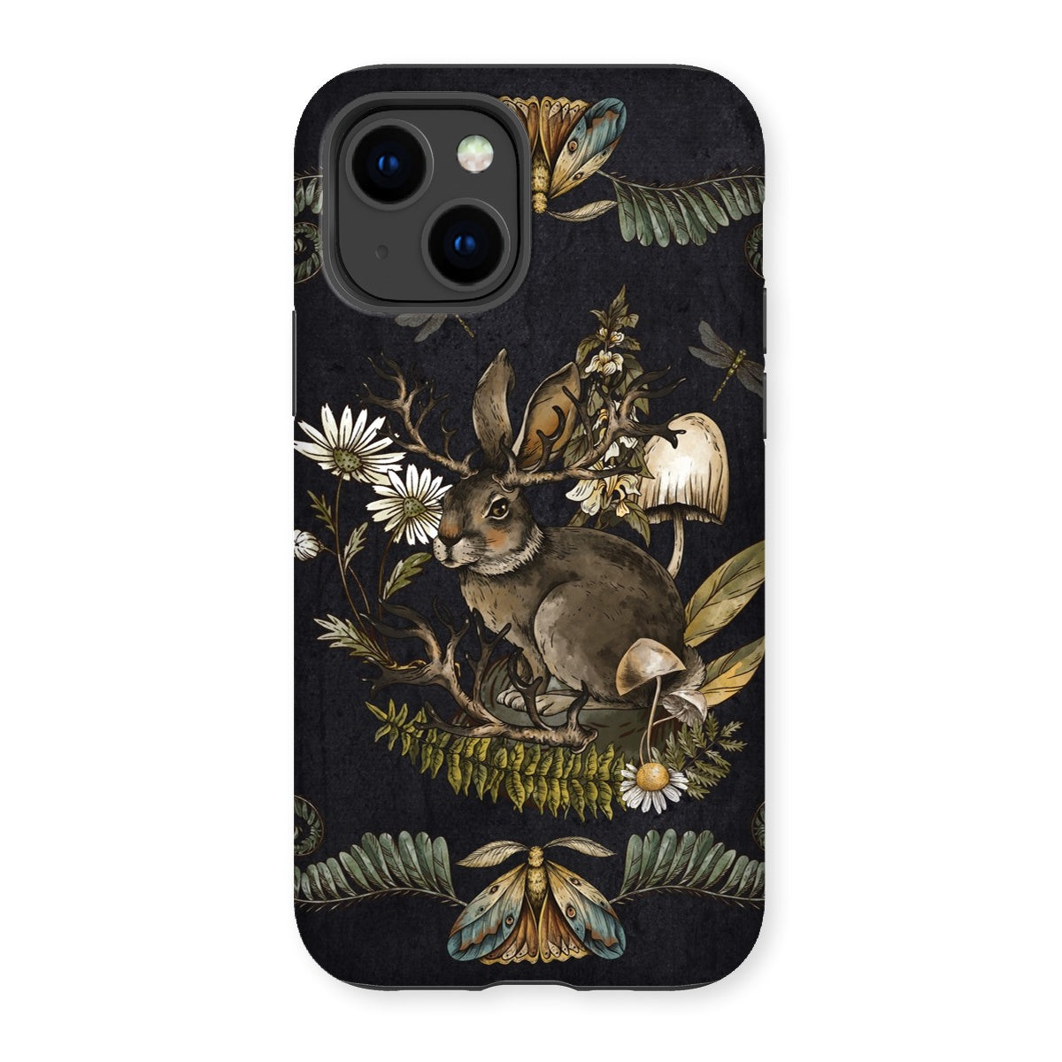 Dark Academia Rabbit Tough Phone Case