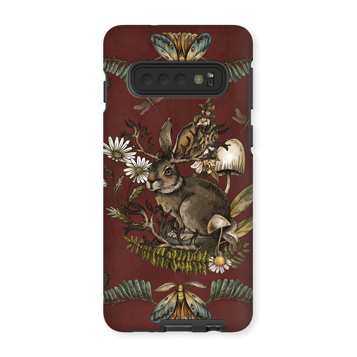 Dark Academia Rabbit Tough Phone Case