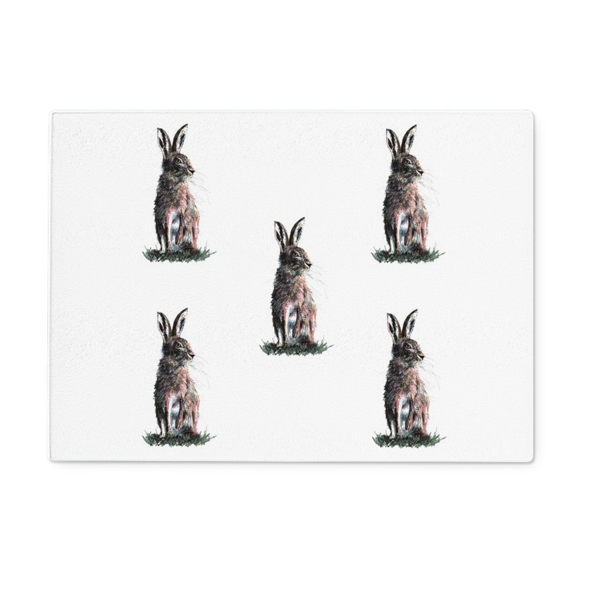 Rustic Hare Chopping Board